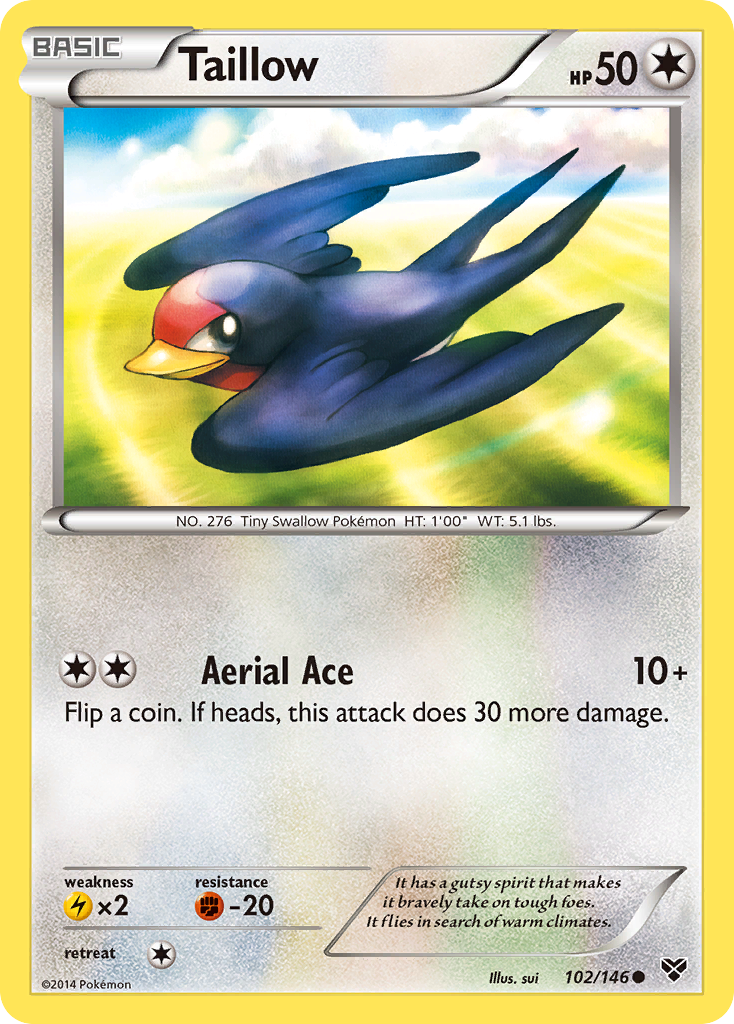 Taillow — illustrated card