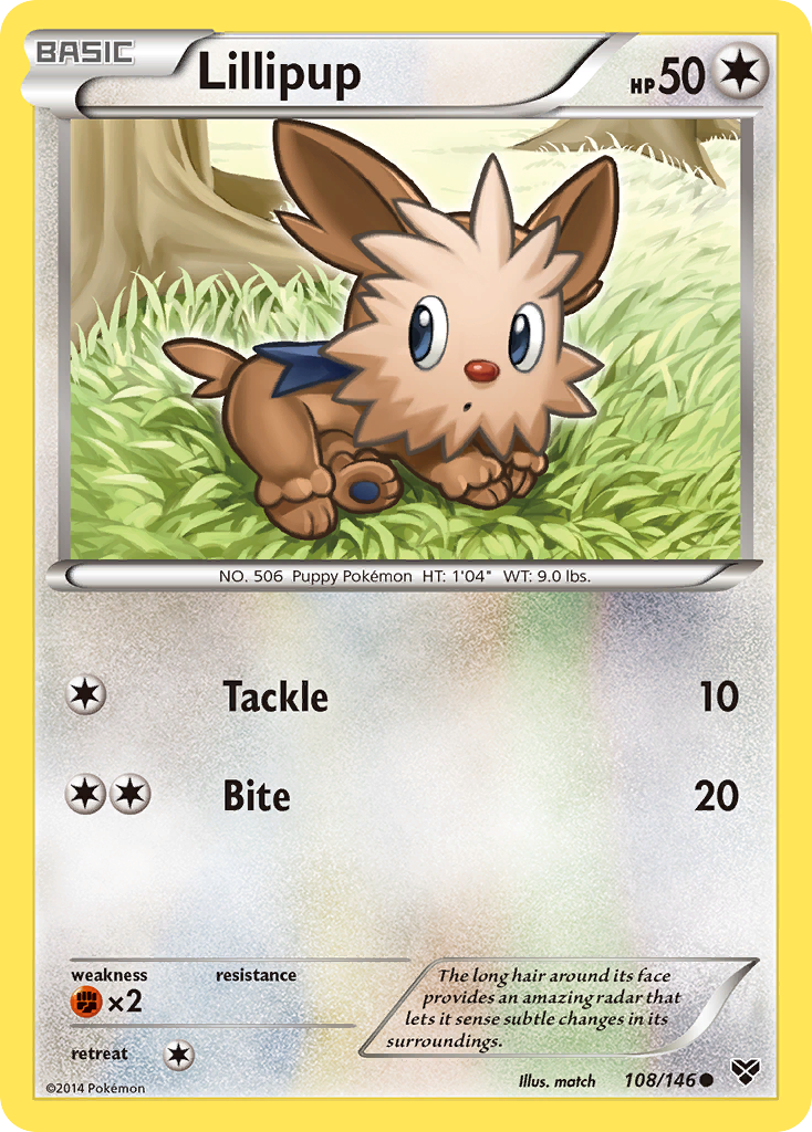 Lillipup — illustrated card