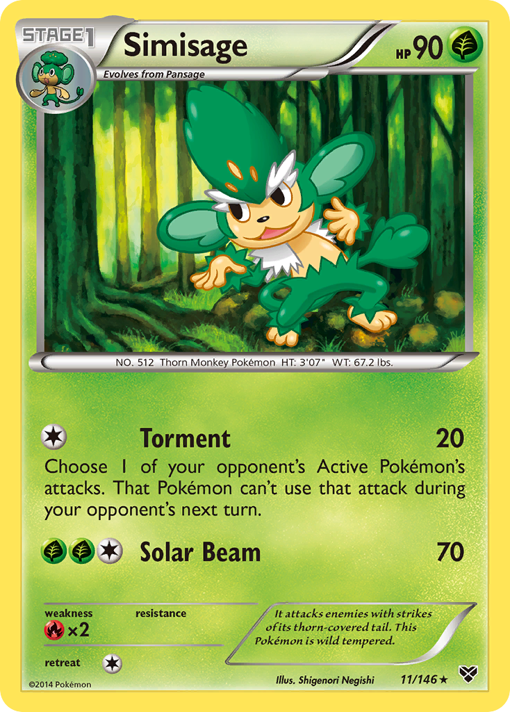 Simisage — illustrated card