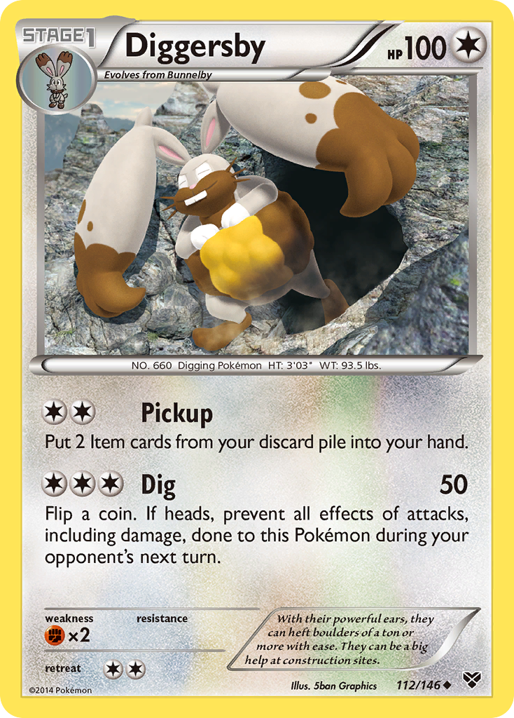 Diggersby — illustrated card