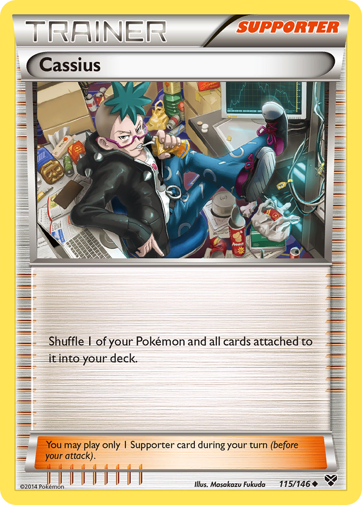 Cassius — illustrated card