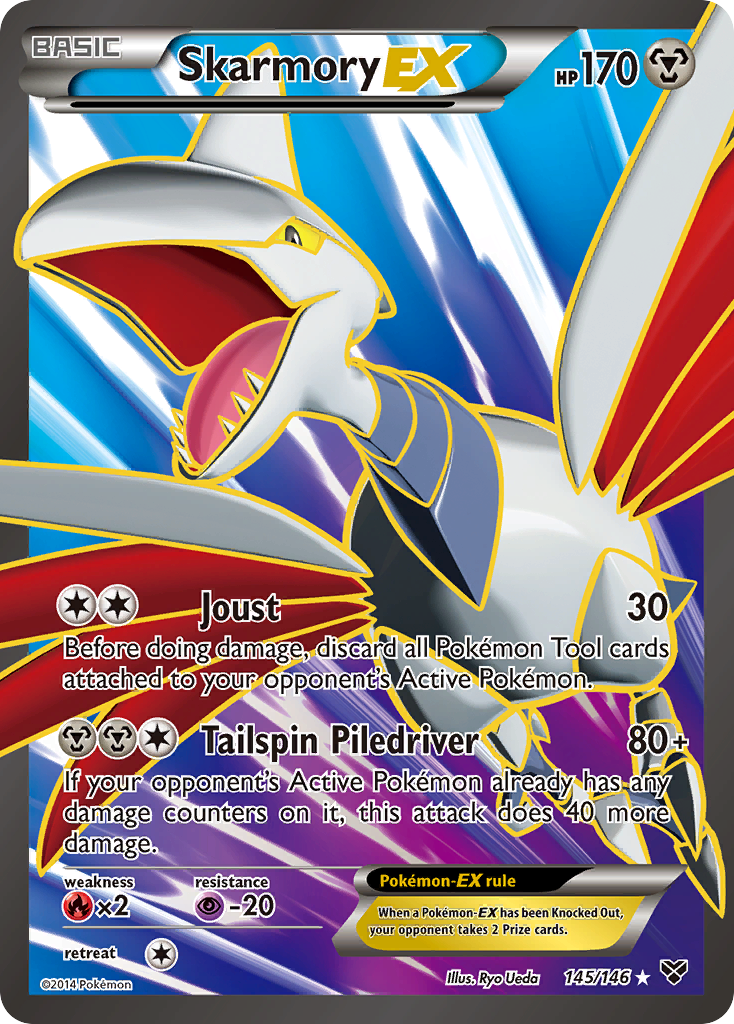 Skarmory-EX — illustrated card