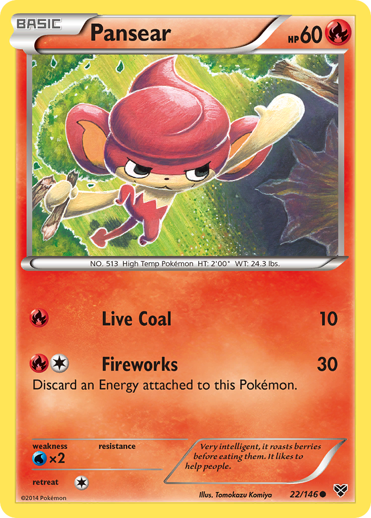 Pansear — illustrated card