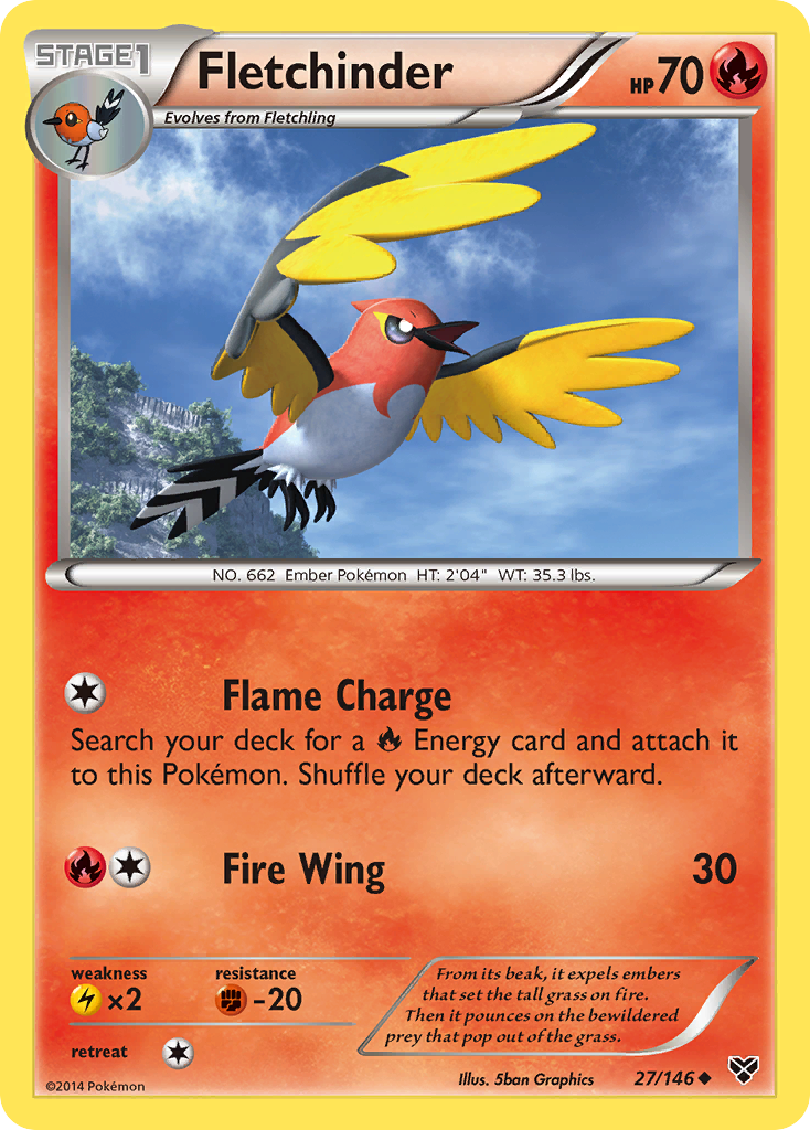 Fletchinder — illustrated card