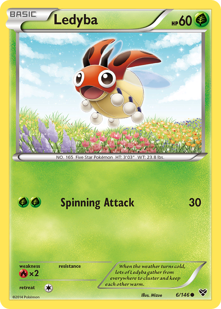 Ledyba — illustrated card