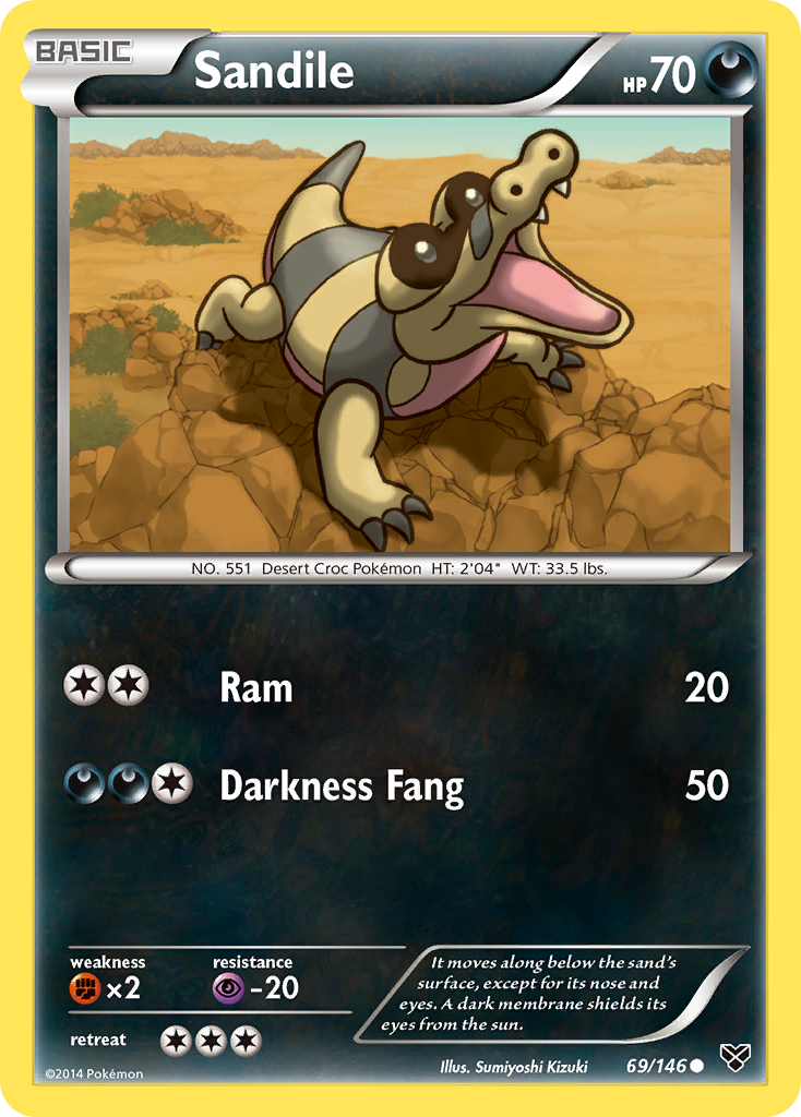 Sandile — illustrated card