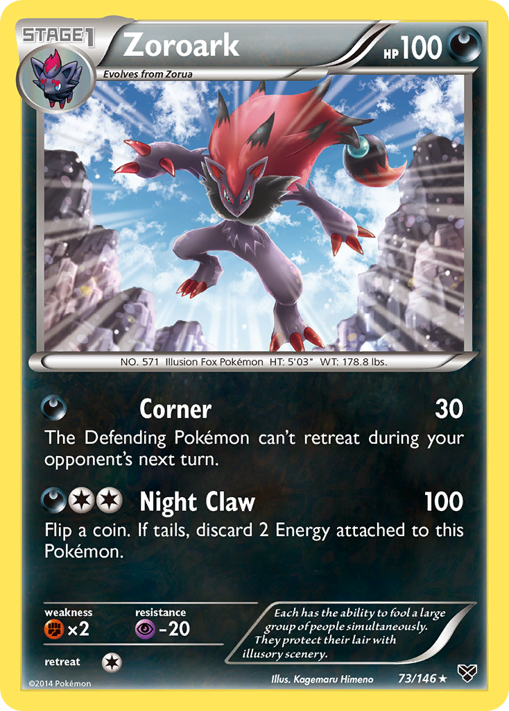 Zoroark — illustrated card