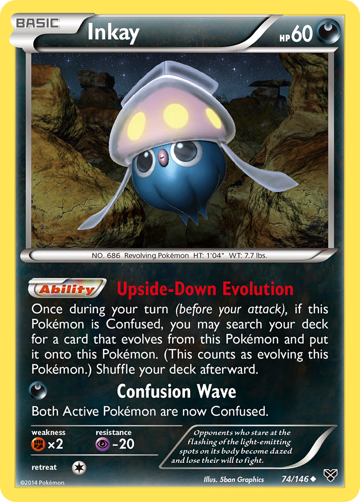 Inkay — illustrated card