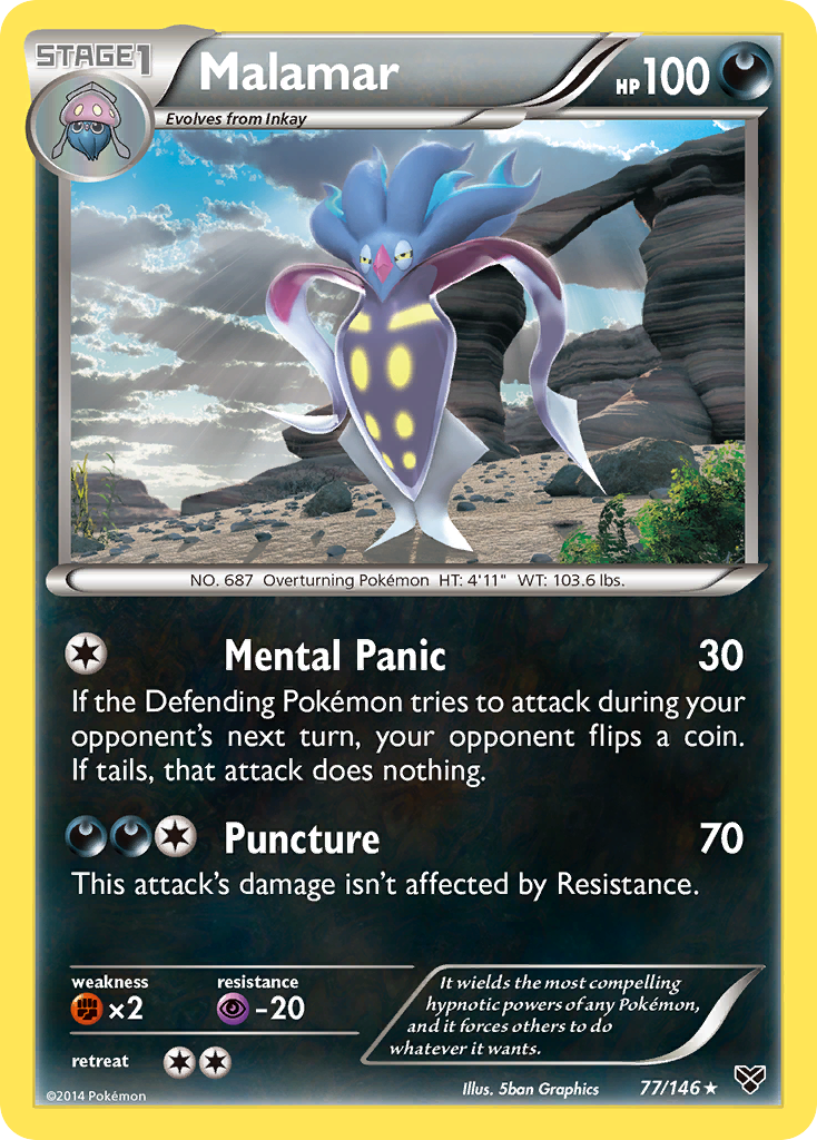 Malamar — illustrated card