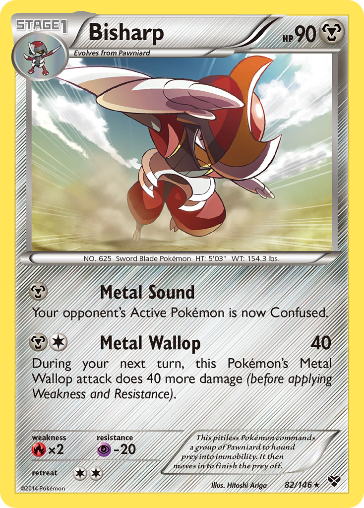 Bisharp — illustrated card