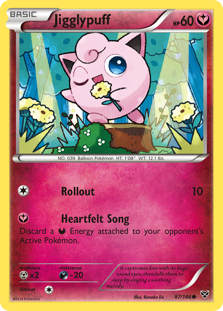 Jigglypuff — illustrated card