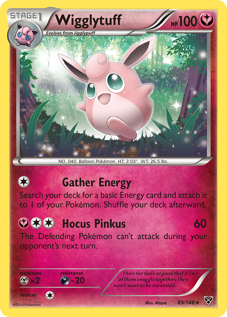 Wigglytuff — illustrated card