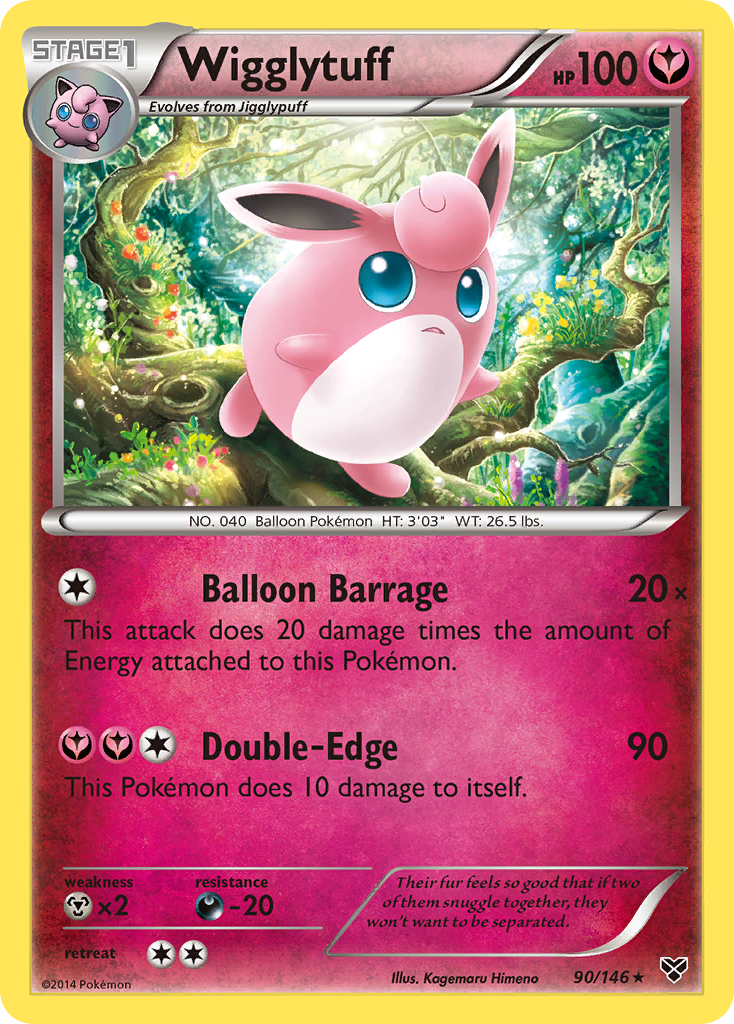 Wigglytuff — illustrated card