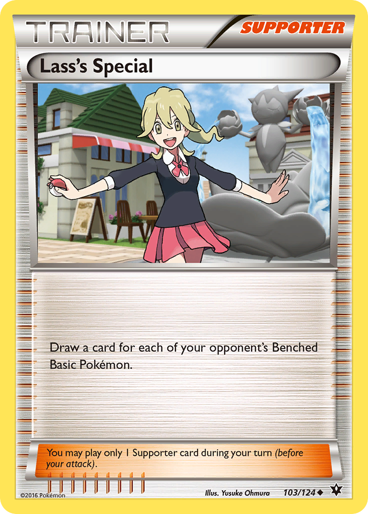 Lass's Special — illustrated card