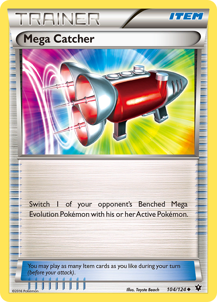 Mega Catcher — illustrated card
