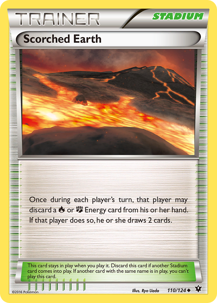 Scorched Earth — illustrated card