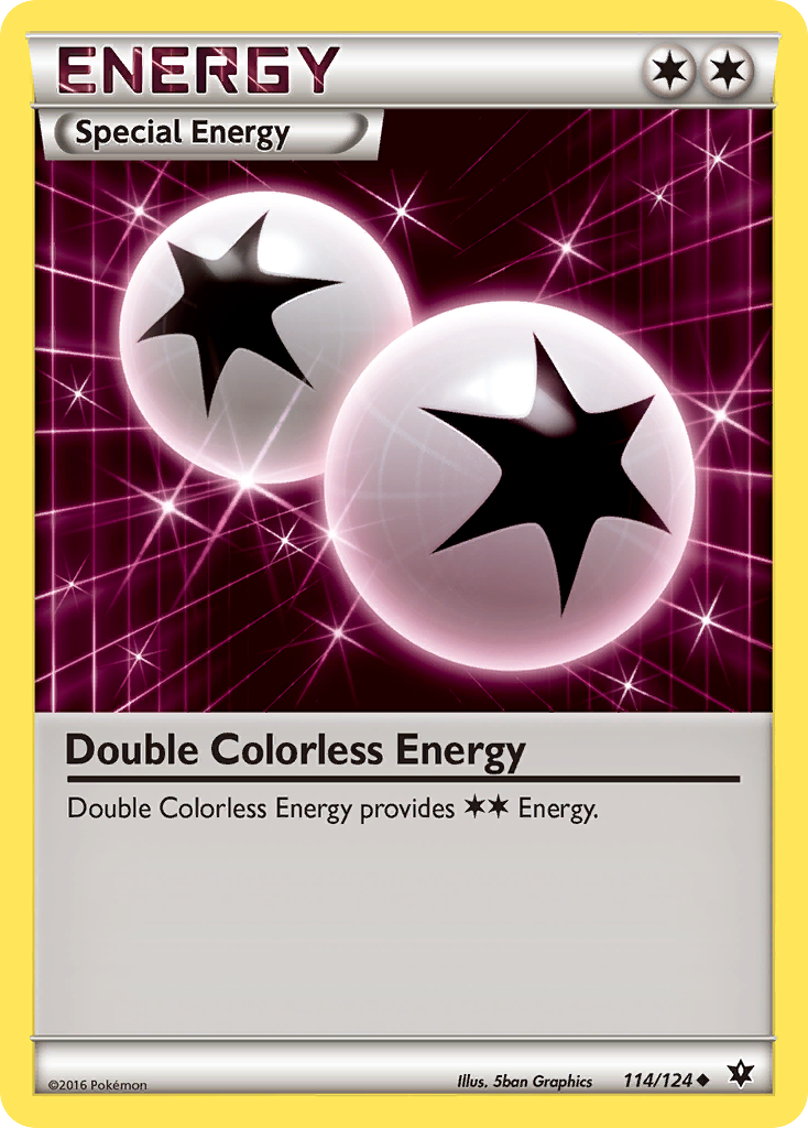 Double Colorless Energy — illustrated card