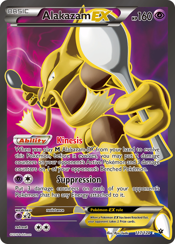 Alakazam-EX — illustrated card