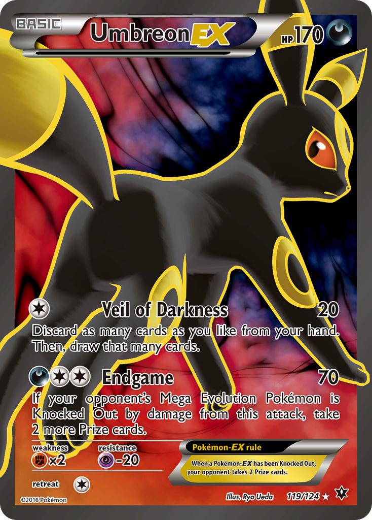 Umbreon-EX — illustrated card