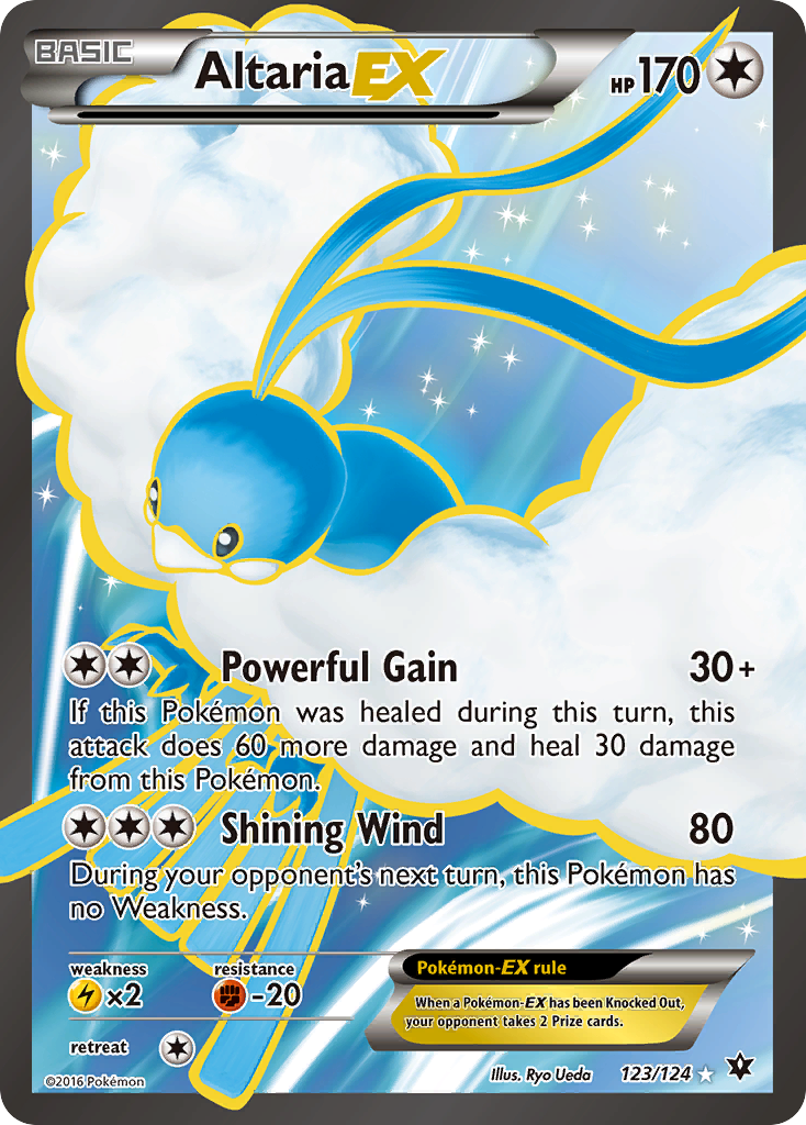 Altaria-EX — illustrated card
