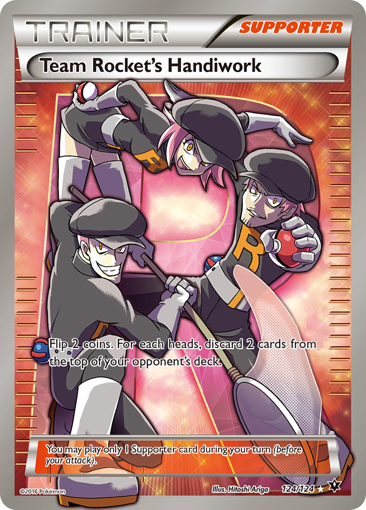 Team Rocket's Handiwork — illustrated card