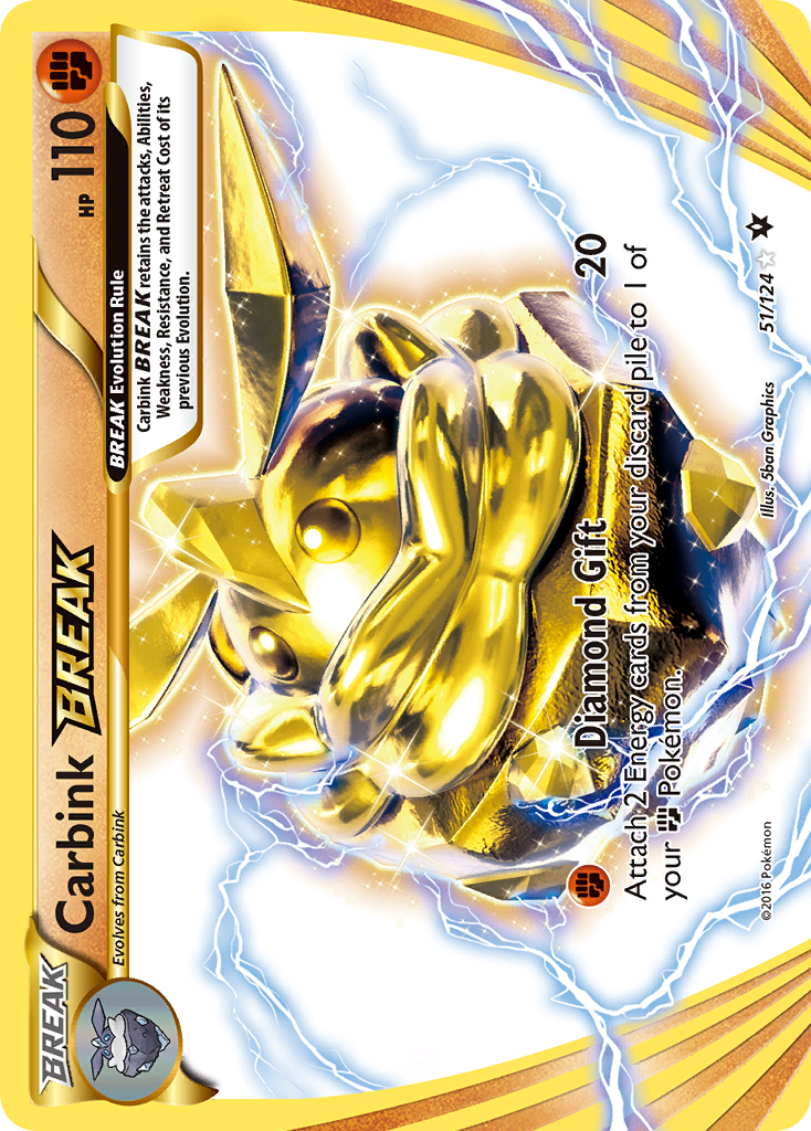 Carbink BREAK — illustrated card