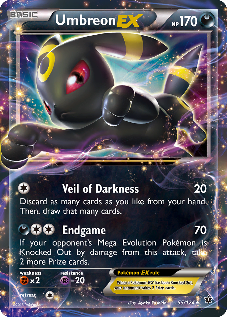 Umbreon-EX — illustrated card
