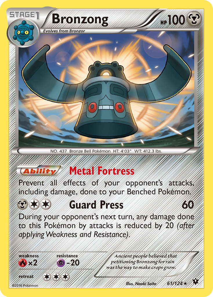 Bronzong — illustrated card