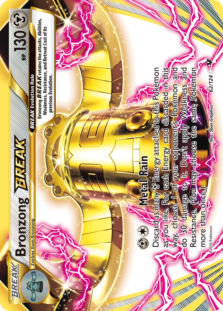 Bronzong BREAK — illustrated card