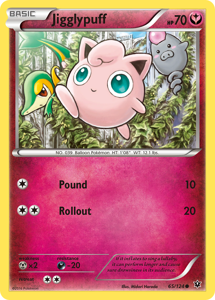 Jigglypuff — illustrated card