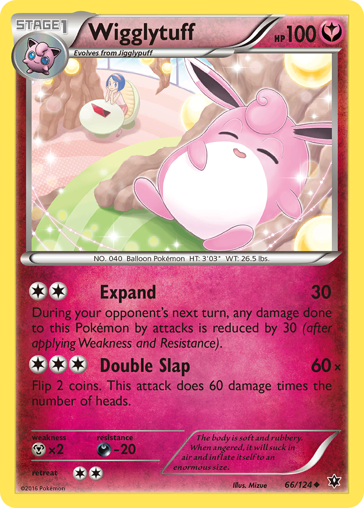 Wigglytuff — illustrated card