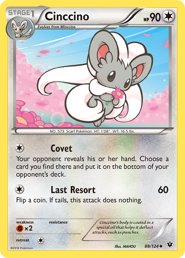 Cinccino — illustrated card
