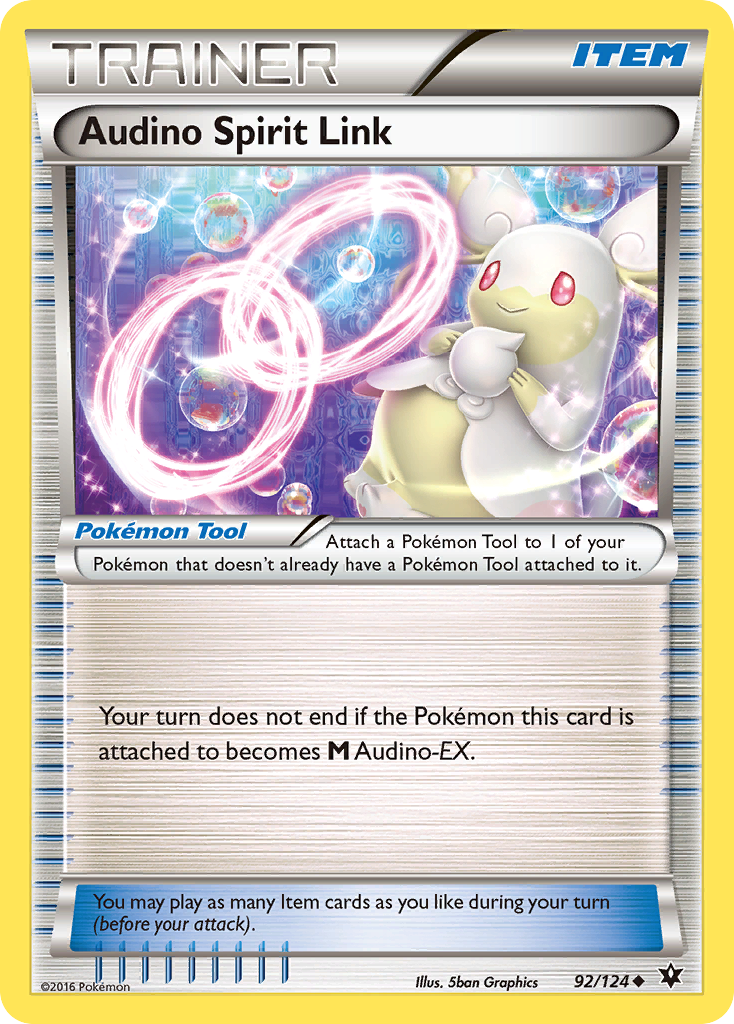 Audino Spirit Link — illustrated card