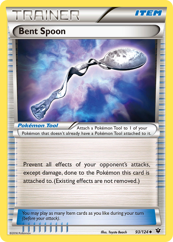 Bent Spoon — illustrated card
