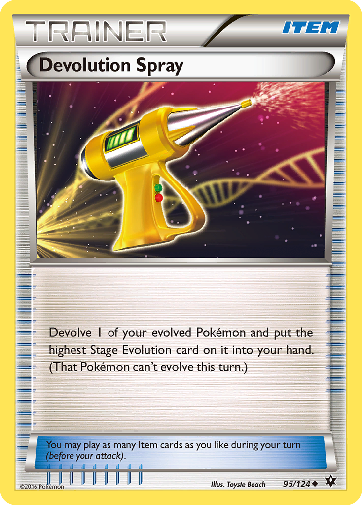 Devolution Spray — illustrated card