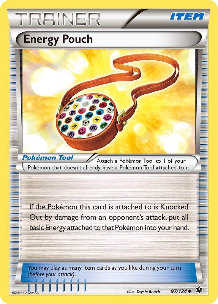 Energy Pouch — illustrated card