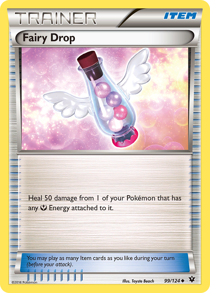 Fairy Drop — illustrated card