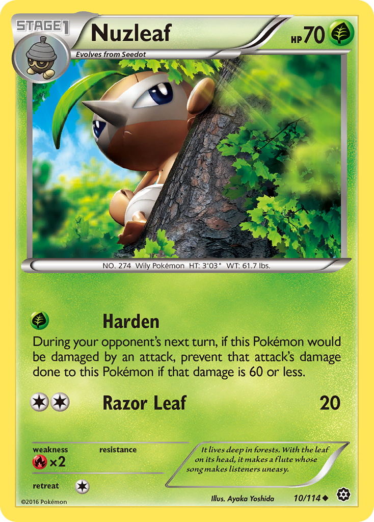 Nuzleaf — illustrated card