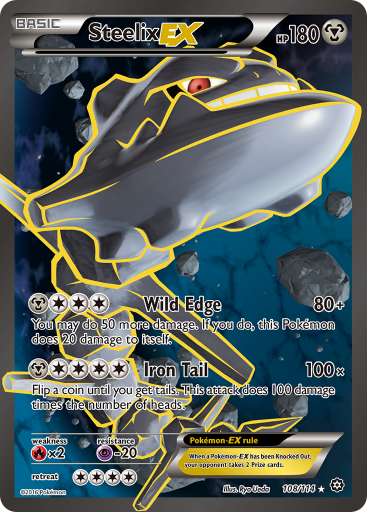 Steelix-EX — illustrated card