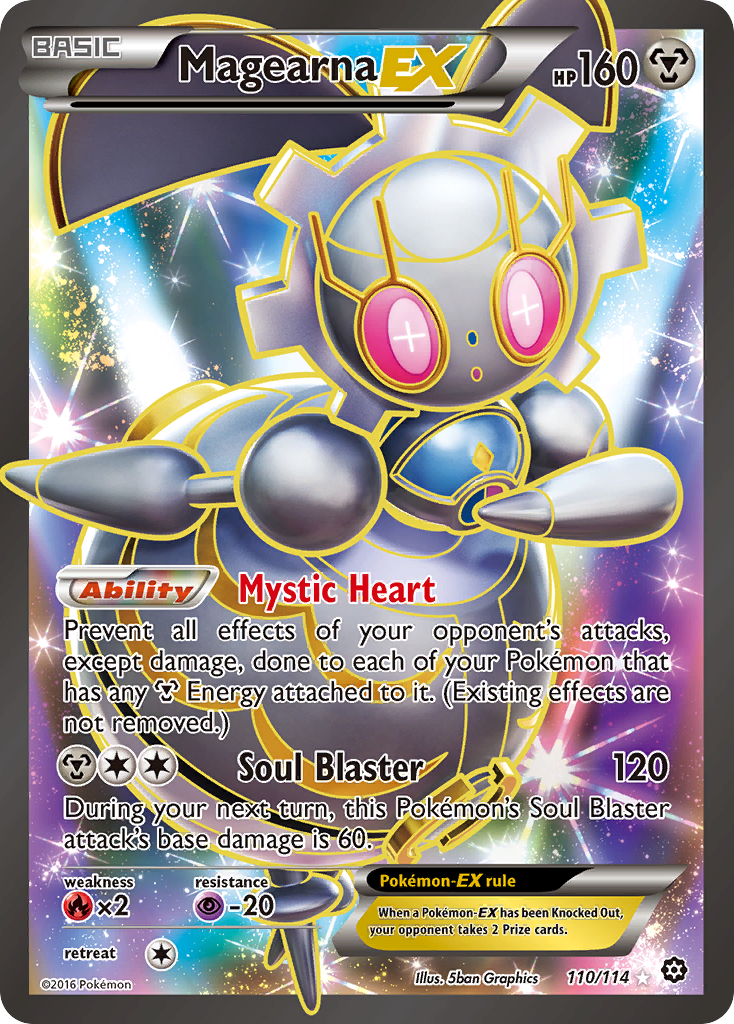 Magearna-EX — illustrated card