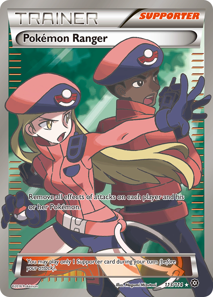 Pokémon Ranger — illustrated card