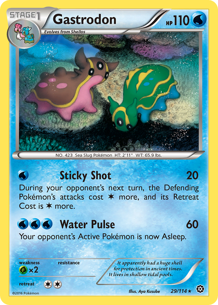 Gastrodon — illustrated card