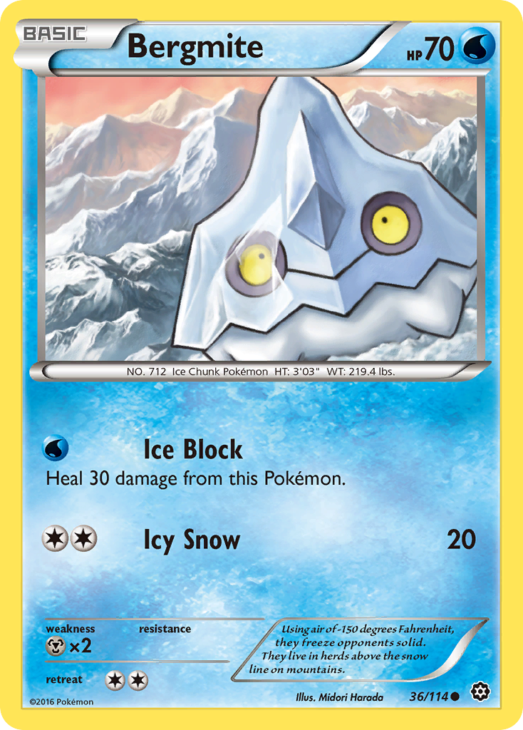 Bergmite — illustrated card