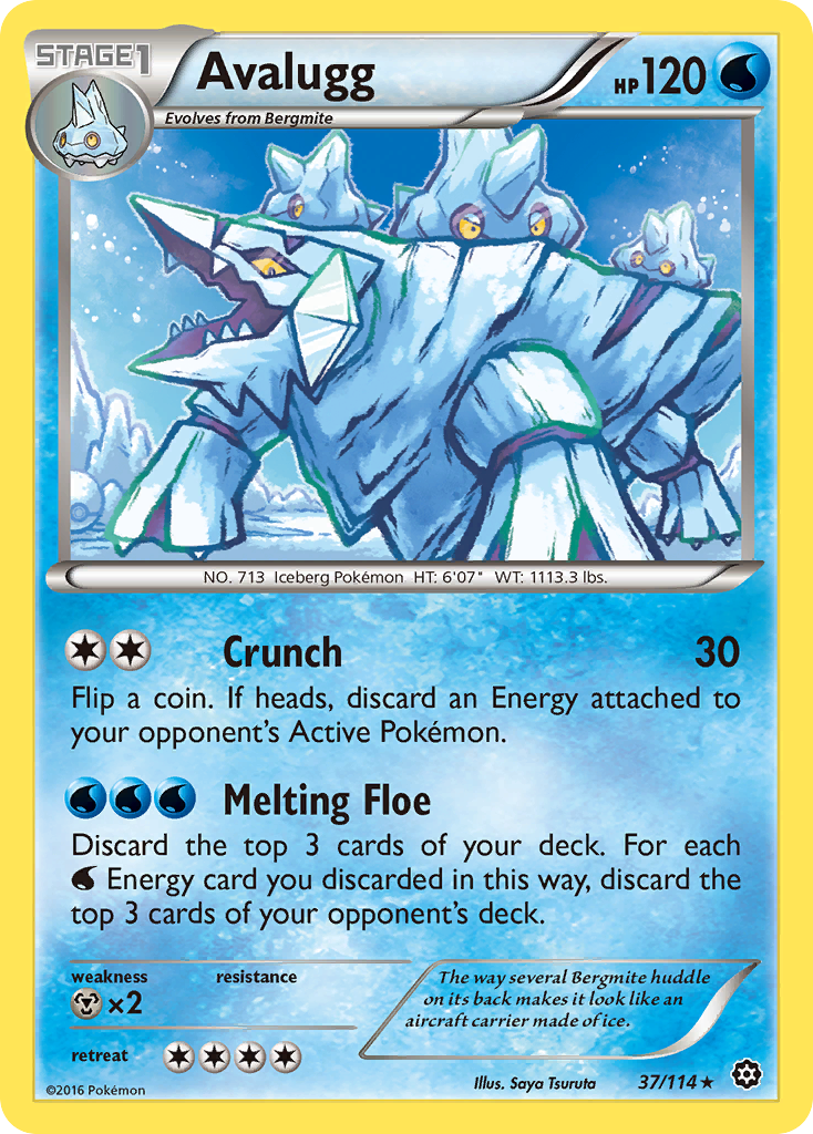 Avalugg — illustrated card