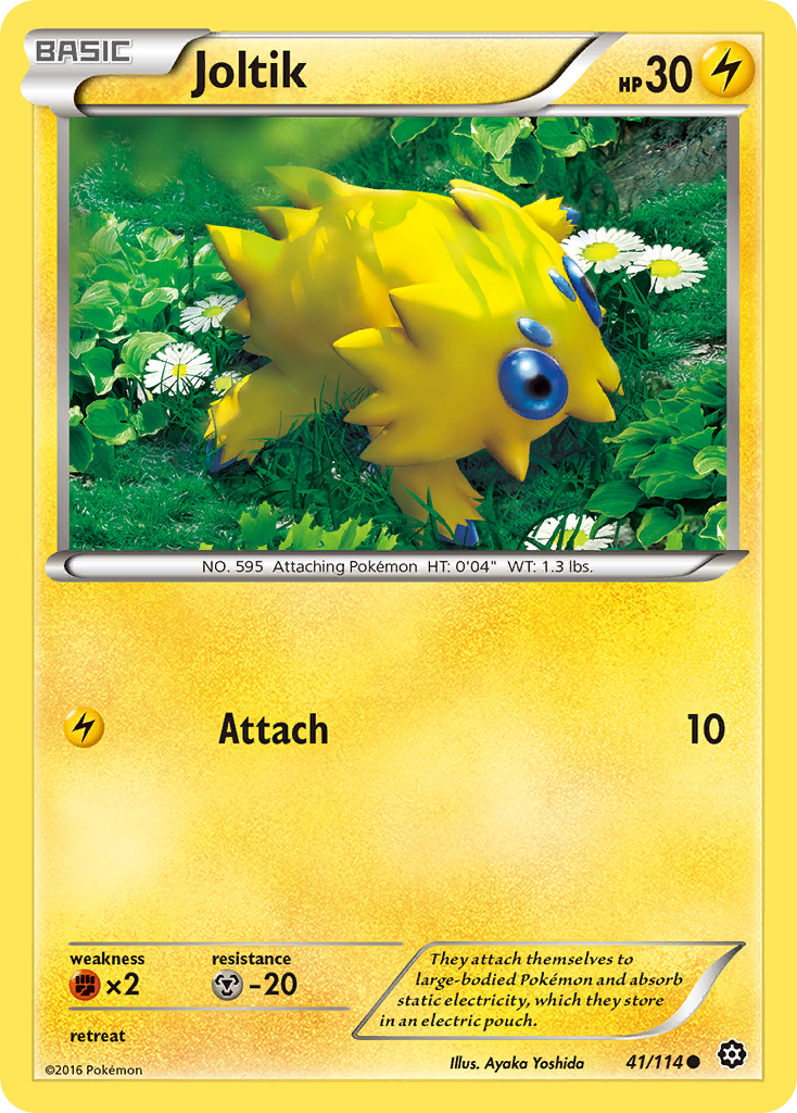 Joltik — illustrated card
