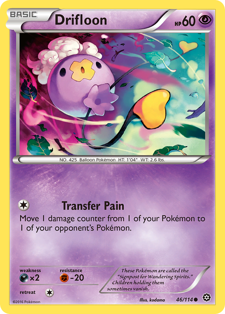 Drifloon — illustrated card