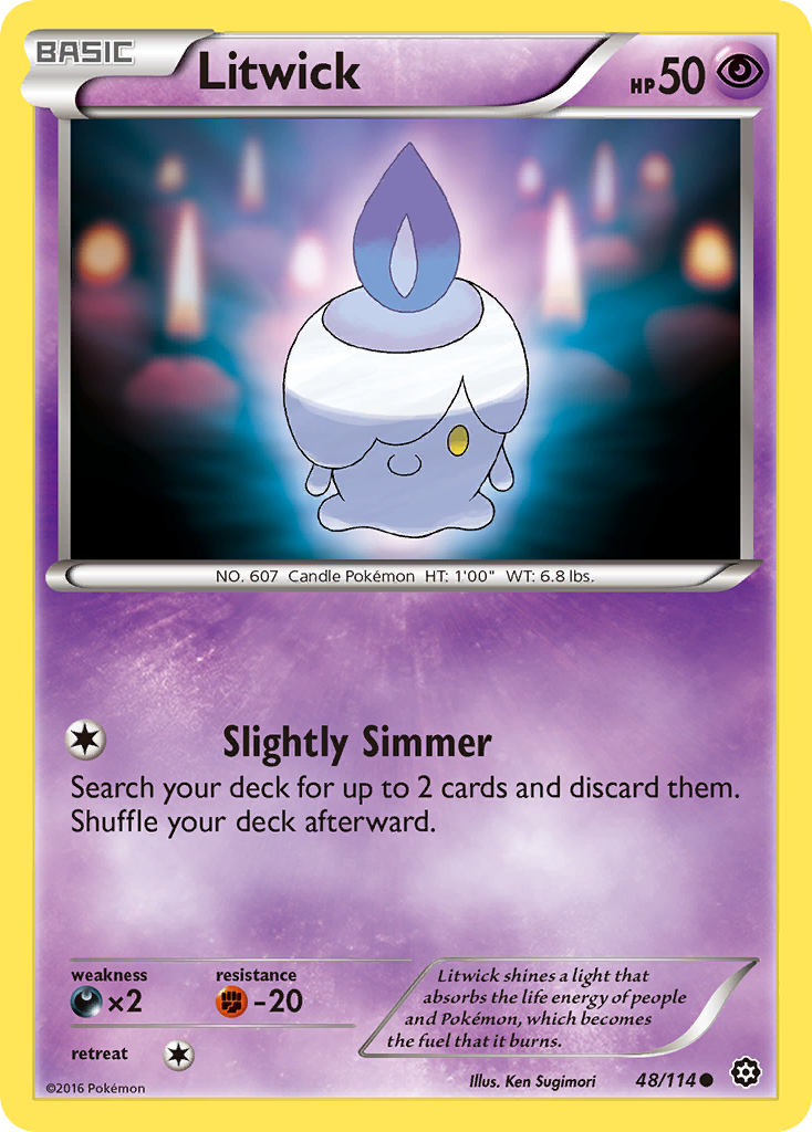 Litwick — illustrated card