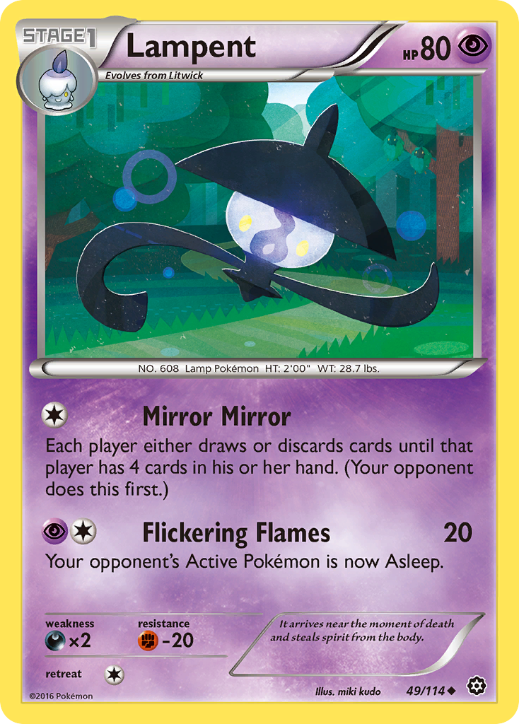 Lampent — illustrated card