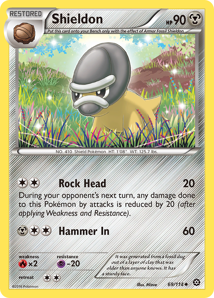 Shieldon — illustrated card