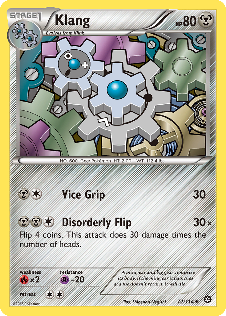 Klang — illustrated card